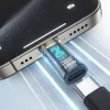 Adapter USB-C Techsuit - DataBoost (A23), LED Digital Display, 40Gbps,-5949419332591 3 kép