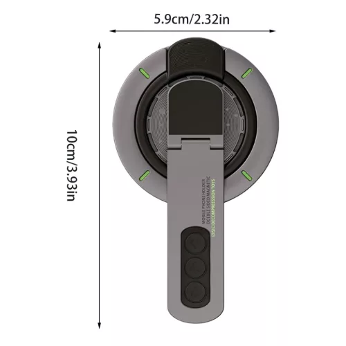AluStandX (SB1) Szürke Techsuit - Mágneses Gyűrűtartó, 360° Áll-5949419332584 3 kép