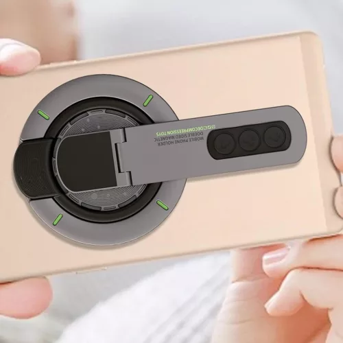 AluStandX (SB1) Szürke Techsuit - Mágneses Gyűrűtartó, 360° Áll-5949419332584 6 kép
