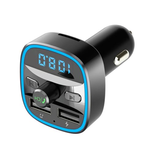 FM Transmitter JamLink Techsuit (MFM2) - Dual USB, SD kártya, Kék ha-5949419332560 5 kép