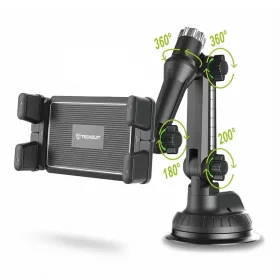 Tablet/Telefon Techsuit Car Holder TabbyX (ST1), Rugalmas, 360°-ban �-5949419333376 2 kép