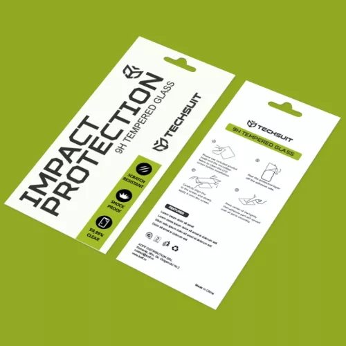  Techsuit - 111D Teljes Fedésű / Teljes Ragasztós Üveg - Huawei P2-5949419042186 5 kép