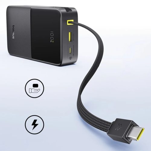 Baseus - EnerFill Bipow2 Pro Power Bank (E0027701) - beépített USB-C-6932172691899 3 kép