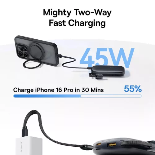 Baseus Power Bank EnerFill FC21 Qpow 3 Ultra (E0027Q03) - Levehető k�-6932172692537 4 kép