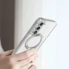 Samsung Galaxy A17 5G Silver Techsuit - Luxury Crystal MagSafe tok-5949419332935 2 kép