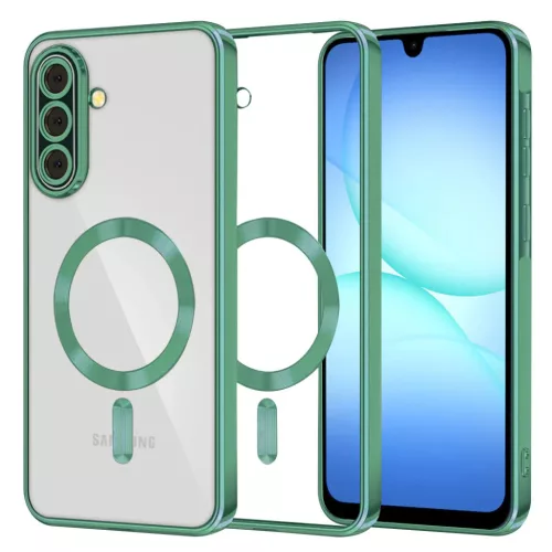 Samsung Galaxy A17 5G Light Green Techsuit - Luxury Crystal MagSafe to-5949419332898 1 kép