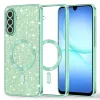Samsung Galaxy A17 5G Light Green Techsuit - Luxury Glitter MagSafe to-5949419332799 1 kép