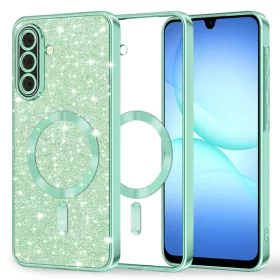 Samsung Galaxy A17 5G Light Green Techsuit - Luxury Glitter MagSafe to-5949419332799 1 kép