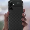 Samsung Galaxy A17 5G Techsuit - CarbonFiber - Fekete tok-5949419332751 4 kép