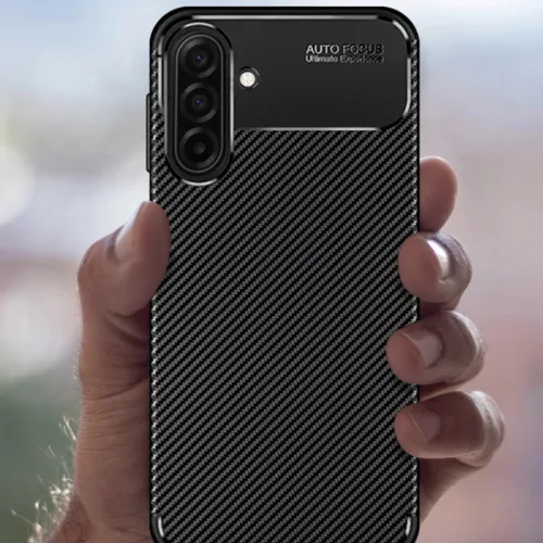 Samsung Galaxy A17 5G Techsuit - CarbonFiber - Fekete tok-5949419332751 4 kép