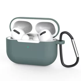   AirPods Pro 3 Techsuit - Silicone Case, Sima Ultravékony Anyag - Zöld tok