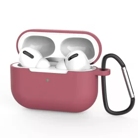  AirPods Pro 3 Silicone Case - Techsuit - Sima Ultrathin Anyag - Bordeaux tok