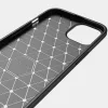 iPhone 13 - Techsuit - Szénszálas Szilikon - Fekete tok-5949419041653 2 kép
