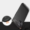 iPhone 13 - Techsuit - Szénszálas Szilikon - Fekete tok-5949419041653 5 kép