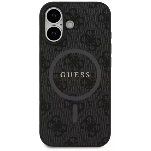 iPhone 17 - Fekete Guess - 4G Ring Classic Logo MagSafe (GUHMP17SG4GFR-3666339490966 3 kép