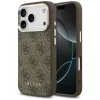 iPhone 17 Pro Max Guess Hardcase 4G Classic Logo MagSafe (GUHMP17XP4GSSMCW) - Barna tok