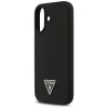 iPhone 17 Fekete Guess - Silicone Triangle Logo MagSafe (GUHMP17SSCTRL-3666339517113 3 kép