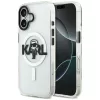 iPhone 17 - Karl Lagerfeld IML MagSafe Sketch Logo (KLHMP17SHGKIGKBT) - Átlátszó Karl tok