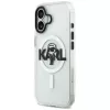 iPhone 17 - Karl Lagerfeld IML MagSafe Sketch Logo (KLHMP17SHGKIGKBT) -3666339504557 4 kép