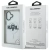 iPhone 17 - Karl Lagerfeld IML MagSafe Sketch Logo (KLHMP17SHGKIGKBT) -3666339504557 7 kép