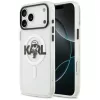 iPhone 17 Pro Max Átlátszó Karl Lagerfeld - IML MagSafe Sketch Logo (KLHMP17XHGKIGKBT) tok