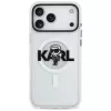 iPhone 17 Pro Max Átlátszó Karl Lagerfeld - IML MagSafe Sketch Logo-3666339504588 2 kép
