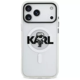 iPhone 17 Pro Max Átlátszó Karl Lagerfeld - IML MagSafe Sketch Logo-3666339504588 2 kép