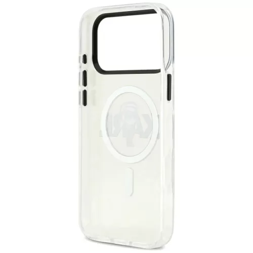 iPhone 17 Pro Max Átlátszó Karl Lagerfeld - IML MagSafe Sketch Logo-3666339504588 3 kép