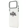 iPhone 17 Pro Max Átlátszó Karl Lagerfeld - IML MagSafe Sketch Logo-3666339504588 4 kép