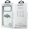 iPhone 17 Pro Max Átlátszó Karl Lagerfeld - IML MagSafe Sketch Logo-3666339504588 7 kép