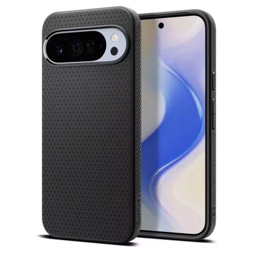 Google Pixel 10 Pro XL Spigen - Liquid Air MagSafe - Matt Fekete tok-8800283307795 6 kép