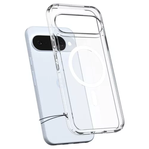 Google Pixel 10 Pro XL Spigen - Ultra Hybrid MagSafe - Átlátszó/Feh-8800283307863 6 kép