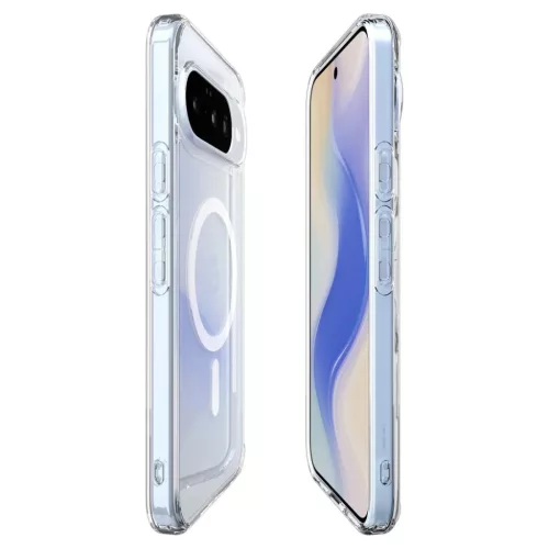 Google Pixel 10 Pro XL Spigen - Ultra Hybrid MagSafe - Átlátszó/Feh-8800283307863 7 kép