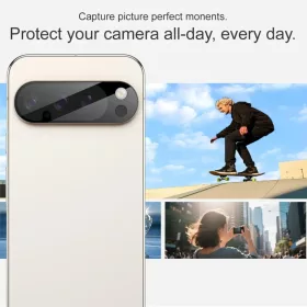 Google Pixel 10 Pro Fekete Techsuit - Teljes Kameravédő Üveg üvegf-5949419334953 2 kép