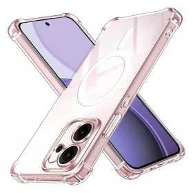 Oppo Reno14 F Techsuit Shockproof Clear Silicone MagSafe - Átlátszó-5949419333826 1 kép