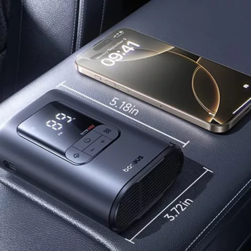 Baseus GoTrip VA1 Super Mini Autó Kompresszor - Vezeték nélküli, K-6932172696078 3 kép