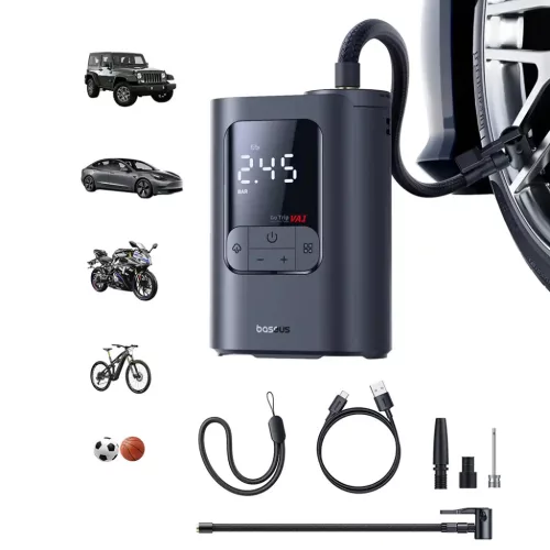 Baseus GoTrip VA1 Super Mini Autó Kompresszor - Vezeték nélküli, K-6932172696078 7 kép