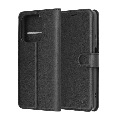 Honor 400 Smart Fekete Techsuit - Leather Folio tok-5949419334373 6 kép