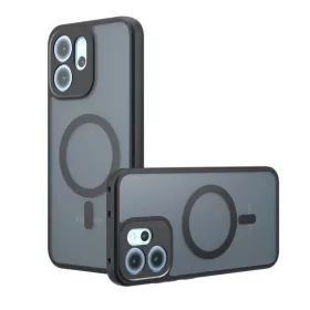Oppo Reno14 F Frosted Black Techsuit PureFrost MagSafe tok-5949419333932 1 kép