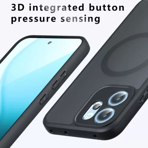 Oppo Reno14 F Frosted Black Techsuit PureFrost MagSafe tok-5949419333932 4 kép