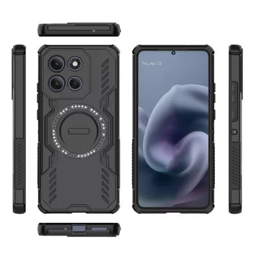 Motorola Moto G86 Power Techsuit - ArmorMag tok - Black-5949419335226 3 kép