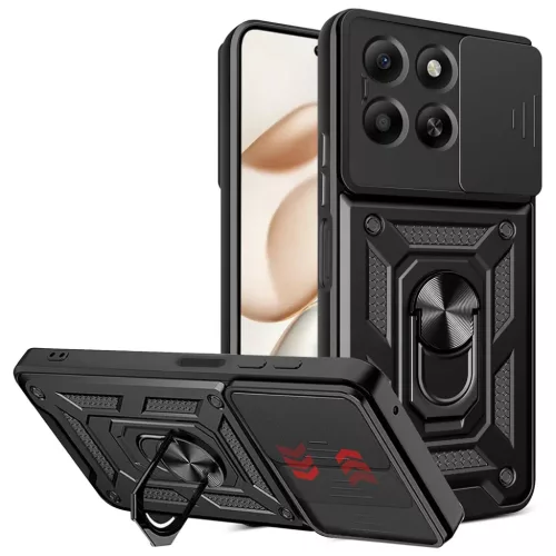 Honor 400 Smart Fekete Techsuit CamShield Series tok-5949419336902 6 kép