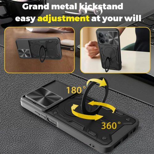 Xiaomi Redmi 15C 4G / Redmi 15C 5G Techsuit - CamGuard Pro - Piros tok-5949419336810 4 kép