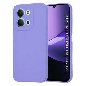 Xiaomi Redmi 15C 4G / Redmi 15C 5G Techsuit SoftFlex Light Purple tok-5949419336698 1 kép