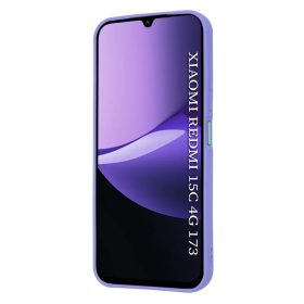 Xiaomi Redmi 15C 4G / Redmi 15C 5G Techsuit SoftFlex Light Purple tok-5949419336698 2 kép