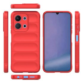 Xiaomi Redmi 15C 4G / Redmi 15C 5G Techsuit - Magic Shield - Piros tok-5949419336650 2 kép