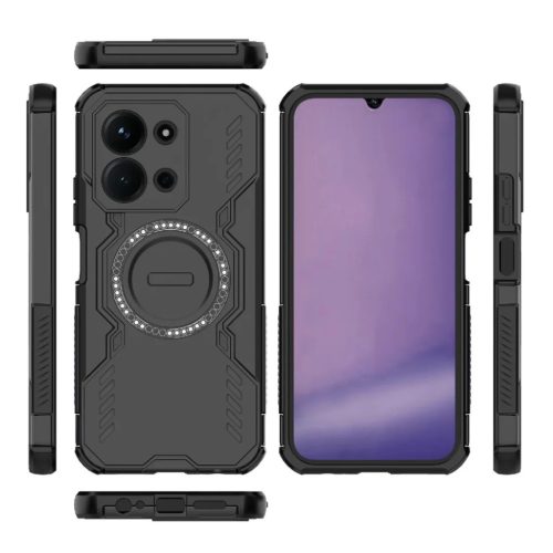 Xiaomi Redmi 15C 4G / Redmi 15C 5G Techsuit ArmorMag tok - Fekete-5949419336612 3 kép
