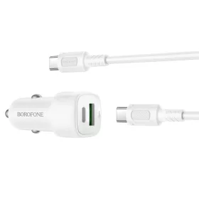 Autós töltő Borofone Cloud (BZ34B) - Type-C kábel mellékelve, Typ-6941991122422 2 kép