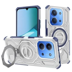 Xiaomi Redmi 15C 4G / Redmi 15C 5G - Blue Transparent Techsuit - Carbo-5949419336513 1 kép