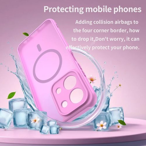 Xiaomi Redmi 15C 4G / Redmi 15C 5G Pink Techsuit - HaloFrost II MagSaf-5949419336438 5 kép